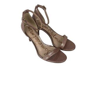 Sam Edelman Patti Ankle Strap Sandal Glitter 6.5